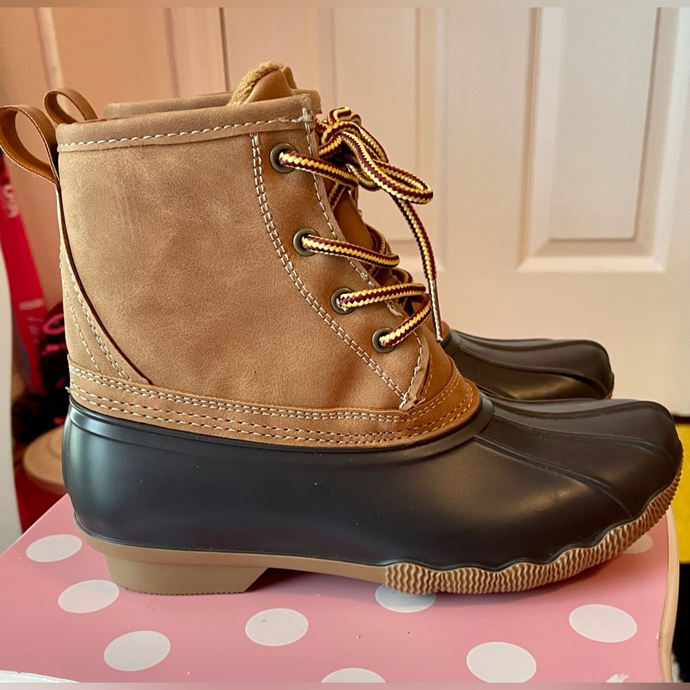 Girls Ocean Coast Duck Boots